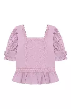 Хлопковая блузка Scotch&Soda