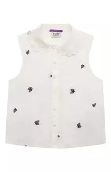 Хлопковая блузка Scotch&Soda