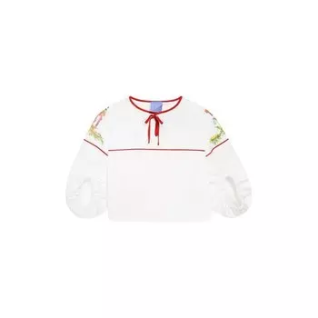 Хлопковая блузка Stella Jean Kids