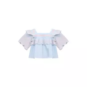 Хлопковая блузка Stella McCartney