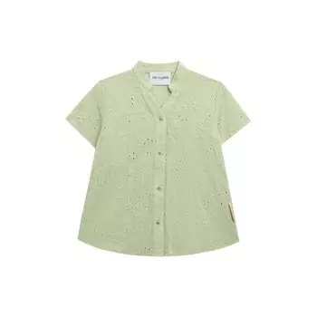 Хлопковая блузка Trussardi junior