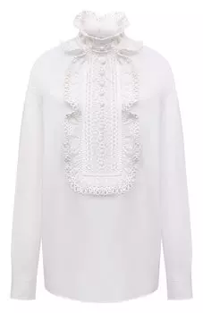 Хлопковая блузка Valentino