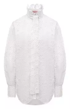 Хлопковая блузка Valentino