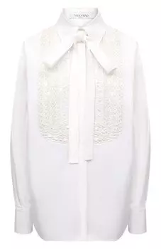 Хлопковая блузка Valentino