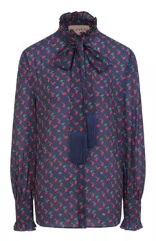 Хлопковая блузка Valentino