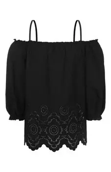 Хлопковая блузка Vika Gazinskaya