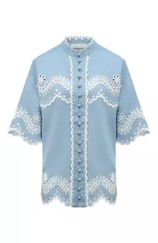 Хлопковая блузка Zimmermann