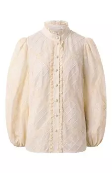 Хлопковая блузка Zimmermann