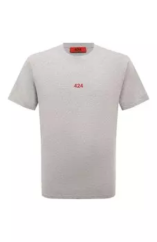 Хлопковая футболка 424