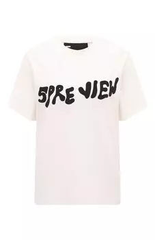 Хлопковая футболка 5PREVIEW