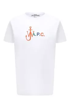 Хлопковая футболка A.P.C.