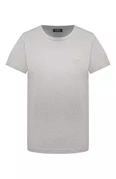 Хлопковая футболка A.P.C.