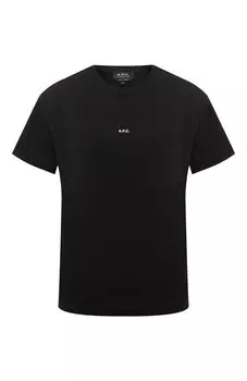 Хлопковая футболка A.P.C.
