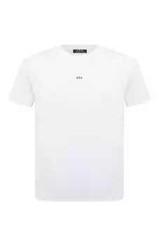 Хлопковая футболка A.P.C.
