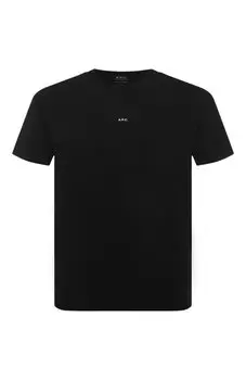 Хлопковая футболка A.P.C.