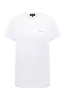Хлопковая футболка A.P.C.