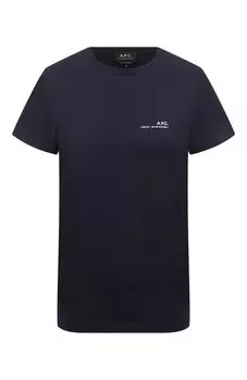 Хлопковая футболка A.P.C.