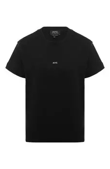 Хлопковая футболка A.P.C.