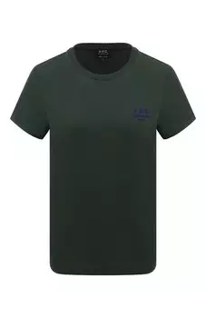 Хлопковая футболка A.P.C.