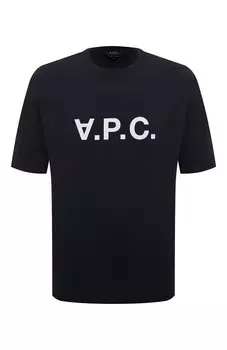 Хлопковая футболка A.P.C.