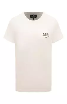 Хлопковая футболка A.P.C.