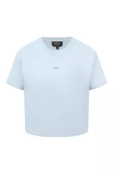 Хлопковая футболка A.P.C.