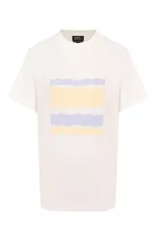 Хлопковая футболка A.P.C.