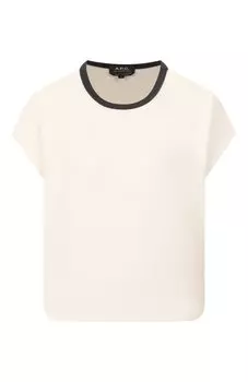 Хлопковая футболка A.P.C.