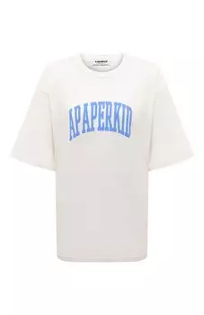 Хлопковая футболка A Paper Kid