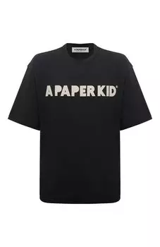 Хлопковая футболка A Paper Kid