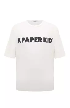 Хлопковая футболка A Paper Kid