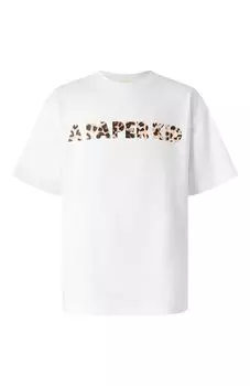 Хлопковая футболка A Paper Kid