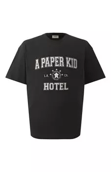 Хлопковая футболка A Paper Kid