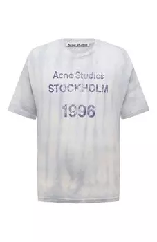 Хлопковая футболка Acne Studios