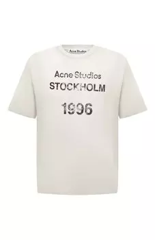 Хлопковая футболка Acne Studios