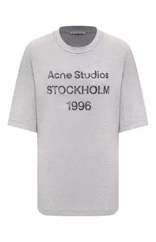 Хлопковая футболка Acne Studios