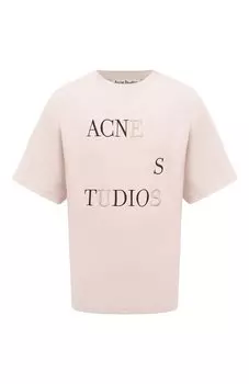 Хлопковая футболка Acne Studios