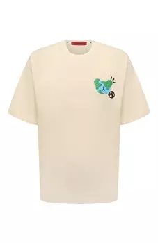 Хлопковая футболка Acupuncture