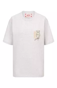 Хлопковая футболка AECA WHITE