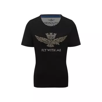 Хлопковая футболка Aeronautica Militare