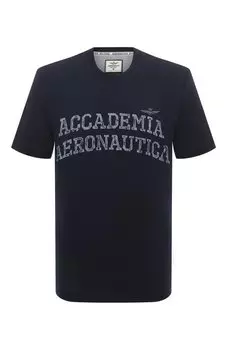Хлопковая футболка Aeronautica Militare