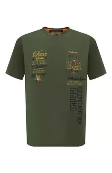 Хлопковая футболка Aeronautica Militare