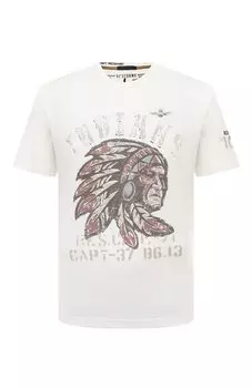 Хлопковая футболка Aeronautica Militare