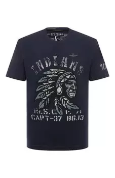 Хлопковая футболка Aeronautica Militare