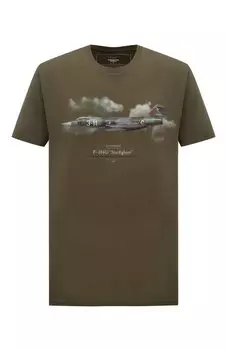 Хлопковая футболка Aeronautica Militare