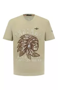 Хлопковая футболка Aeronautica Militare