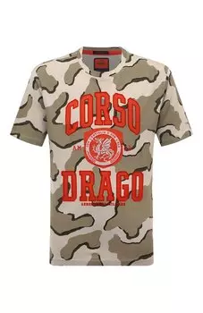 Хлопковая футболка Aeronautica Militare