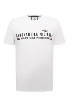 Хлопковая футболка Aeronautica Militare