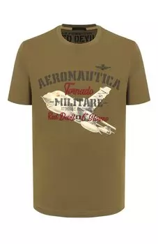Хлопковая футболка Aeronautica Militare