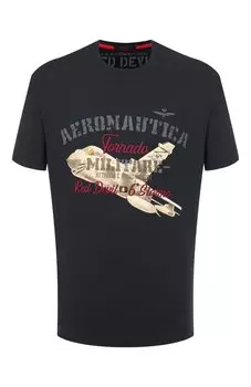 Хлопковая футболка Aeronautica Militare